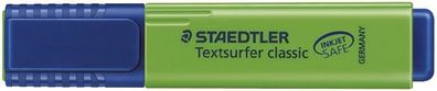 10x Staedtler® 364-5 Textmarker Textsurfer® classic, nachfüllbar, grün