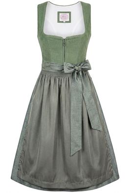Dirndl Lichtenfels 65cm Länge wasabi
