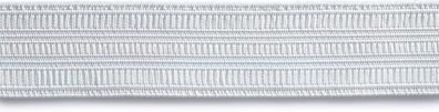 Breit-Elastic, 12 mm, 2 m, weiß