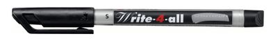 10x Stabilo Permanent-Marker Write-4-all, S, schwarz