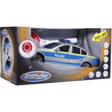 Vedes Speedzone Polizeiauto mit Polizeikelle