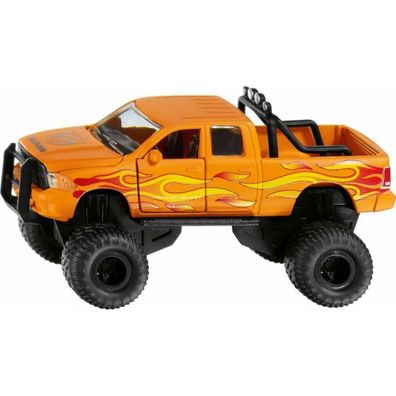 SIKU SUPER RAM 1500 mit Ballonreifen, Modellfahrzeug (orange)