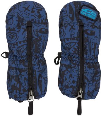 Quiksilver Kids Fäustling Indie rock and roll true black - Größe in