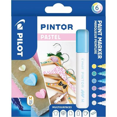 Pilot Kreativmarker Pintor Pastel - M sortiert