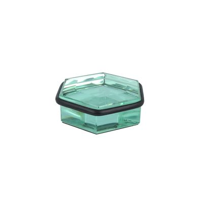 Türstopper Türpuffer Bodentürpuffer aus Glas mit einer Höhe von 43mm 0,9 Kilo