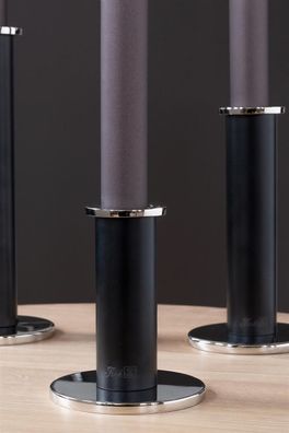 Fink STRATO, Leuchter, Edelstahl , Aluminium, Eisen, pulverbeschichtet, glatt,