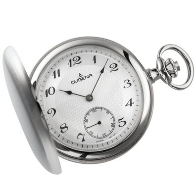Dugena - 4460500 - Taschenuhr Savonette mit Kette - Quarz