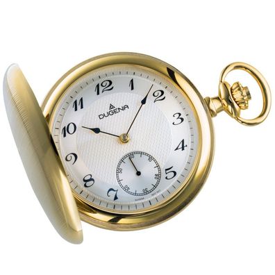 Dugena - 4460501 - Taschenuhr Savonette mit Kette - Quarz