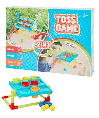 TOSS GAME Cup-Wurfspiel für Kinder Erwachsene