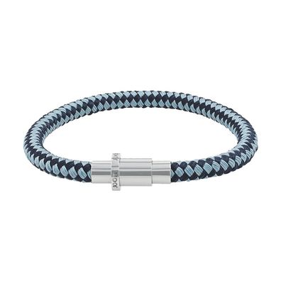 JOOP! Armband Herren 2100990 Edelstahl, Nylon, Blau
