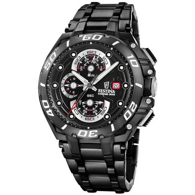 Festina Herrenuhr Chronograph Chrono Bike Special Edition Schwarz F20756/1
