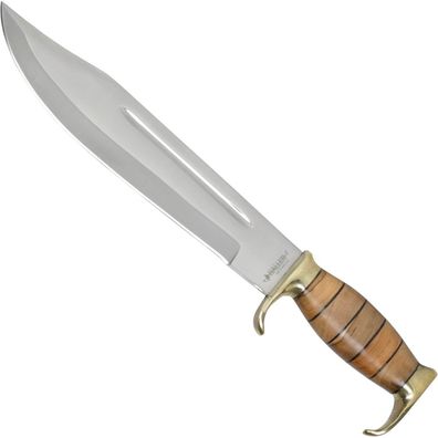Haller Messer mit Holz / Messing Griff