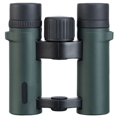 AKAH Taschenfernglas 8x26 schwarz/grün, wasserdicht, gummiert