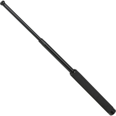BlackField Teleskop-Schlagstock mit Moosgummi Griff in 53 cm