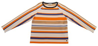 Damen Rundhals Pullover Ringel