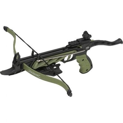 Armbrustpistole Alligator mit 80lbs in grün