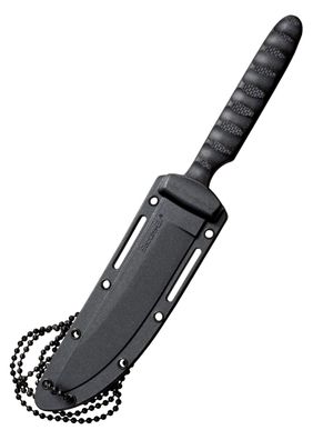 Cold Steel Drop Point Spike Neck Knife mit Griv-Ex Griff