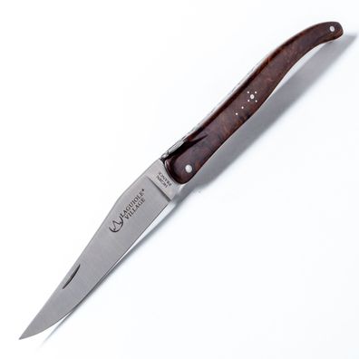 Laguiole Village Taschenmesser mit 12 cm Wüsteneisenholzgriff