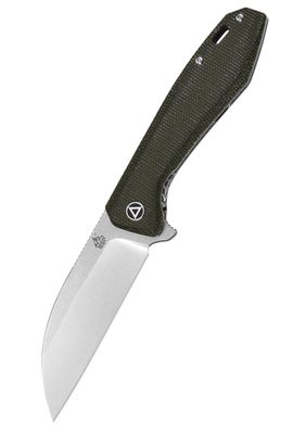 QSP Pelican Einhandmesser mit CPM S35VN Stahl und Micartagriff