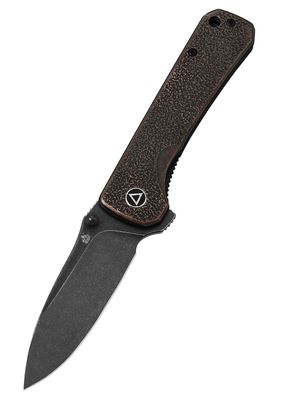 QSP Hawk Einhandmesser mit 14C28N Stahl und Kupfergriff