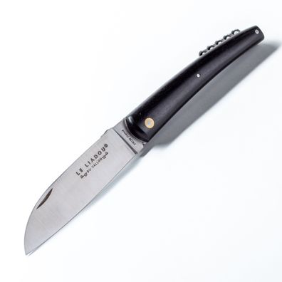 Le Liadou Taschenmesser mit Korkenzieher aus Ebenholz Griff