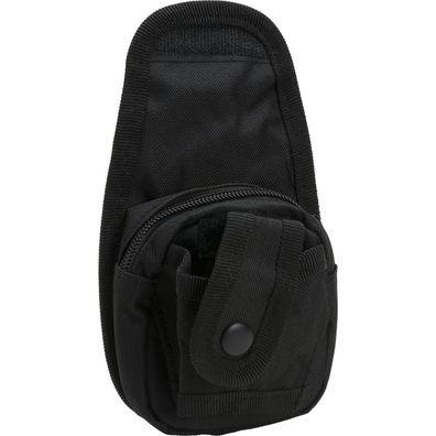 Zwillentasche Schleudertasche aus Nylon in Schwarz