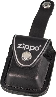 ZIPPO Gürteltäschchen schwarz/Schlaufe