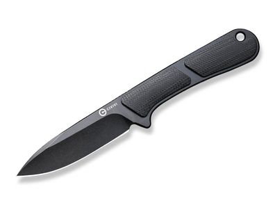 CIVIVI Mini Elementum Fixed G10 All Black Neckknife mit Kydexscheide
