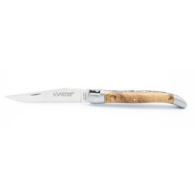 Laguiole Village Taschenmesser mit 12 cm Wacholderholzgriff