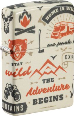ZIPPO Benzinfeuerzeug Modell "Outdoor Adventure", 540° color Image