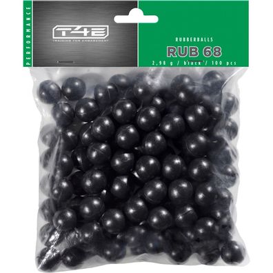 T4E Performance RUB 68 cal. .68,100 St., Polybeutel, 2,98 g, schwarz