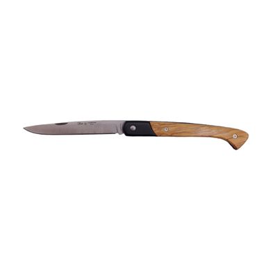 Miguel Nieto Camping Taschenmesser, AN-58 Stahl, Olivenholz-Griff