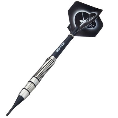 Softdarts Core Plus Satinlux, messing, 18g., Silber