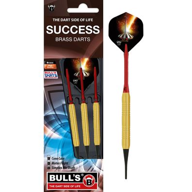 Bull´s Softdart, Success, messing, 18g. Gold