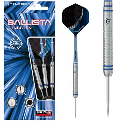 Bull´s Steeldarts Ballista B1, 70% Tungsten, 25g. Silber