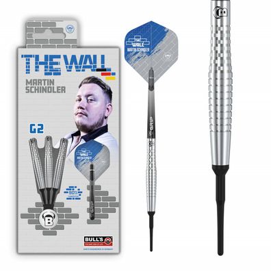 BULL'S Martin Schindler Generation 2 Softdart, 20g., 90% Tungsten