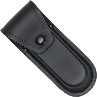 Haller Taschenmesser Gürtelfutteral 14 cm, Leder, schwarz