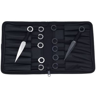 Haller Wurfmesser Set 12-Teilig mit Nylon Mappe