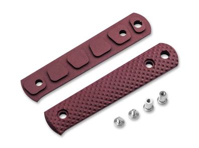 Böker Solingen BFF Packlite Griffschalen Richlite Redstone Pyramid