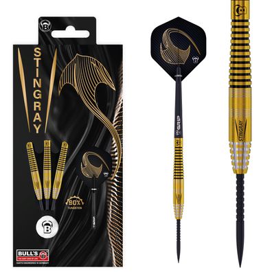 BULL'S Stingray ST3, Steeldart, 90% Tungsten, 24g. gold
