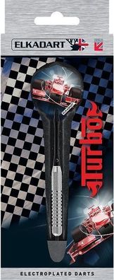 Elkadart Turbo, Steel Dart, 24 Gramm, Messing vernickelt