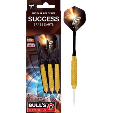 Bull's Steeldarts, Success, Messing, 23g., Gold