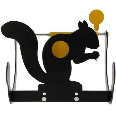 Anglo Arms Metall Zielscheibe Eichhörnchen, <7,5J, Luftgewehre u. Luftpistolen, Schwa