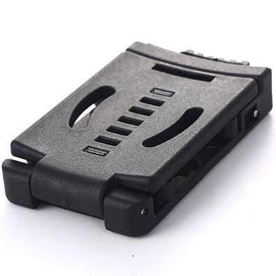 TAC-Clip robustes Multi Messertragesystem, Kunststoff, schwarz