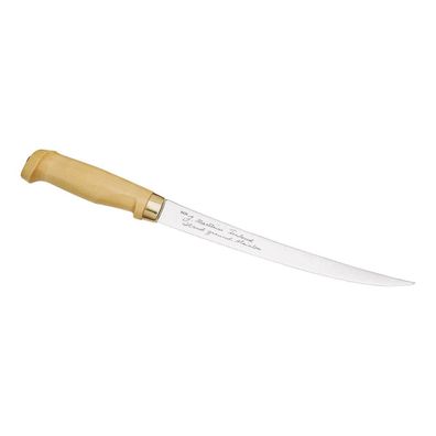 Marttiini Classic Filetiermesser 23 cm, Birkenholzgriff, Scheide