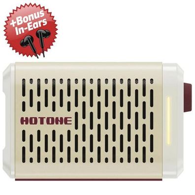 Hotone Gitarren-Verstärker AP-5WH Pulze Mini + Bonus In-Ear Kopfhörer