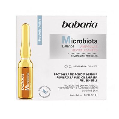 Babaria Microbiota Balance Tratamiento Ampollas Revitalizantes
