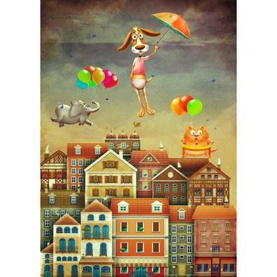 ENJOY Puzzle Above the City 1000 Teile
