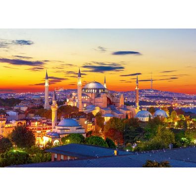 ENJOY Puzzle Hagia Sofia bei Sonnenuntergang, Istanbul 1000 Teile