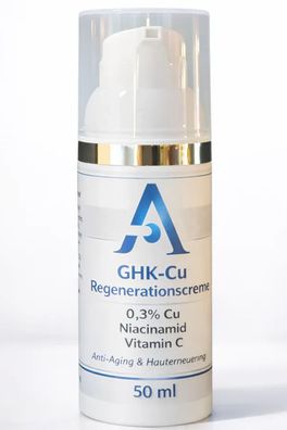 AFEGA® GHK-Cu-Creme 0,3 % - Kupferpeptid-Creme 50 ml